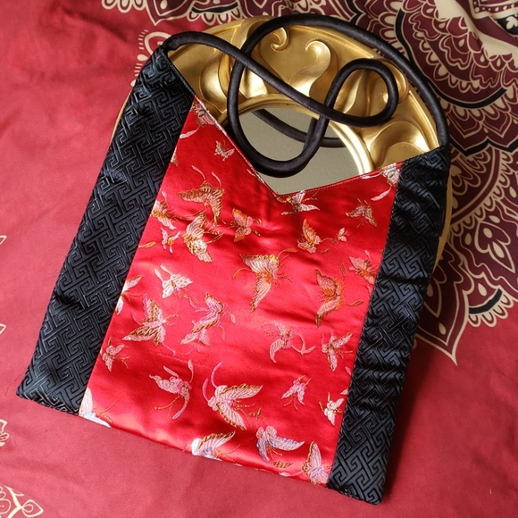 🇨🇦 Butterfly Zip Shoulder Purse Travel Bag - Picture 6 of 6